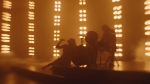 A screen shot/capture from its music video.