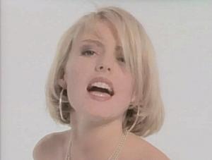 A screen shot from its music video. A screen shot from its music video.