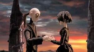 A screen shot from its music video. A screen shot from its music video.