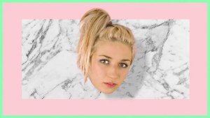 A screen shot/capture from its music video. A screen shot/capture from its music video.